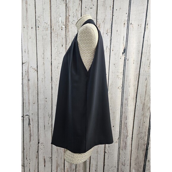 CS Women's L Diane Von Furstenberg Regan Draped Sleeveless Tank Top Blouse EUC - Picture 5 of 6